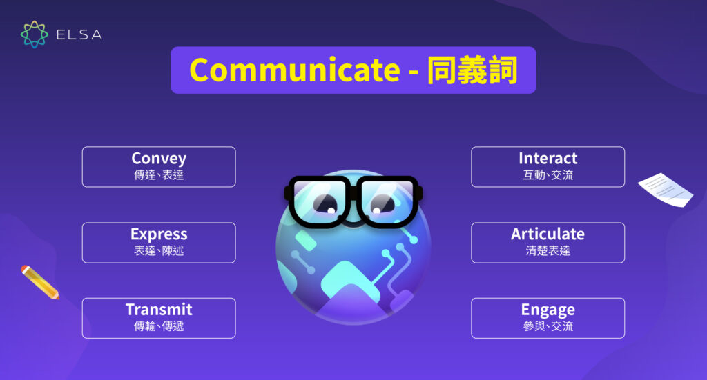 溝通英文動詞