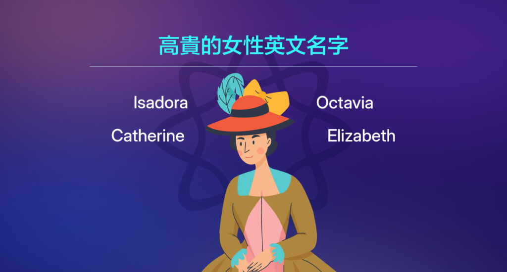 高級英文名字女