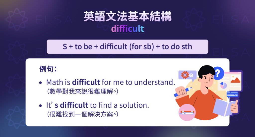 difficult 用法